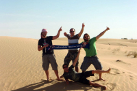 Dubai - Met Erik, Rob, Mark en Rolf (2010)