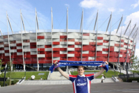 Nationaal Stadion in Warschauw - Met Marijn (2012)