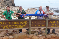 Kaap de goede hoop in Zuid Afrika - Met Arjan, Zander, Bart en Hans (2011)
