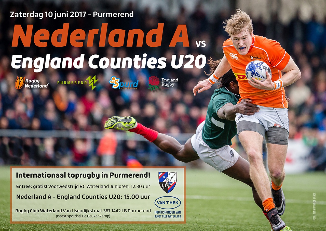 Nederland A vs England Counties U20