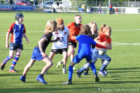Training Benjamins bij Rugby Club Waterland op 14 mei 2020