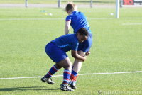 Training Mini's bij Rugby Club Waterland op 14 mei 2020